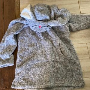 Cotton along Sleeve Bunny Jacket